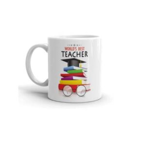 Worlds Best Teachers - Gift for Teacher's Day, mug gift