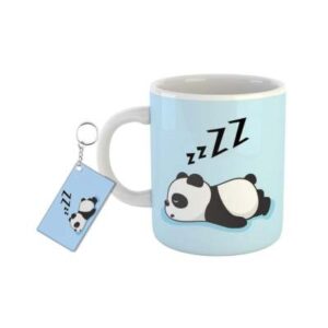 Coffee Mug with Keychain Colorful