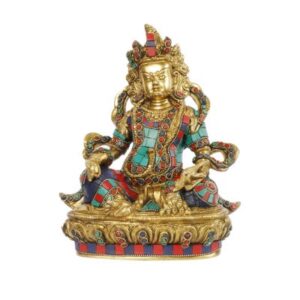 Kartique Brass Idol of Kuber (9 Inch)