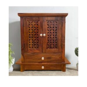 Wudniture Sheesham Wood Pooja Mandir Buy Online