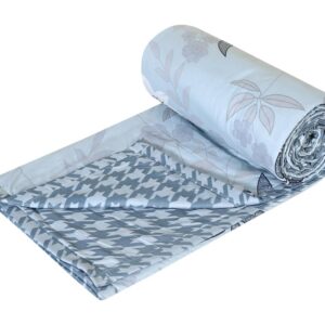 HOMEKART Cotton Dohar ? Single Bed Reversible AC Blanket for Summer
