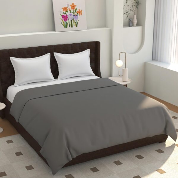 Plain Cotton Duvet Cover King Size