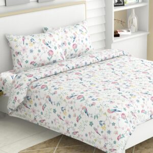 Cotton King Size Bedsheet Exotic Wings