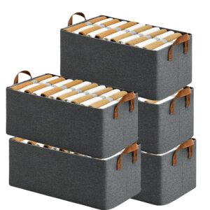 Collapsible Fabric Storage Cubes with Handles