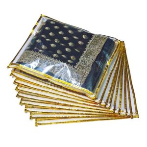 Transparent Saree Bags Pack of 12 for Travel and Closet Storage