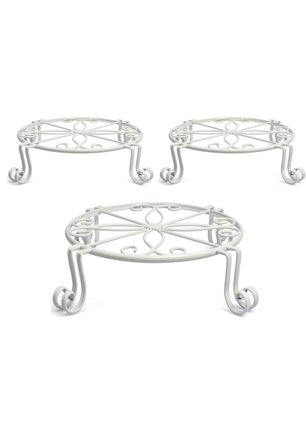 Rust-Free Metal Plant Stand