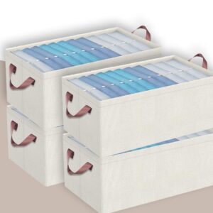 White Plastic Shirt Organizer Set of 10 for Neat Closets