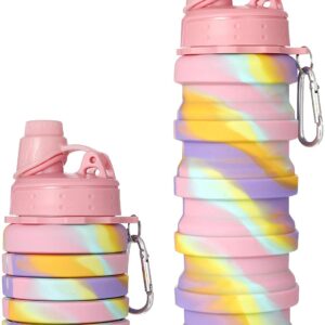 Compact 225ml Flexible Silicone Bottle for Daily Hydration