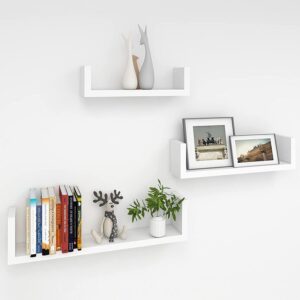 Stylish Wooden Wall Shelf for Living Room Decor