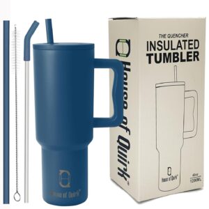 Double Insulated Tumbler for Hot & Cold - 1200ml, Teal Blue