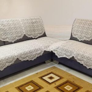 Poly Cotton L-Shape Sofa Cover