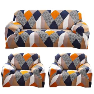 Stretchable 5-Seater Sofa Cover