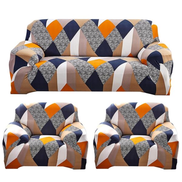 Stretchable 5-Seater Sofa Cover