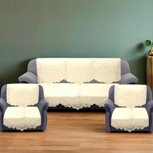 Floral Cotton Sofa Cover Set