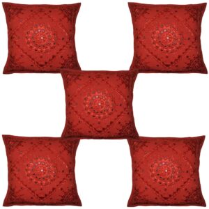 Rajasthani Mirror Cushion Covers