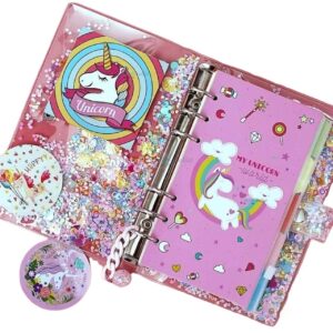 DIY Unicorn Diary Kit for Girls - Includes Pen, 40 Pages