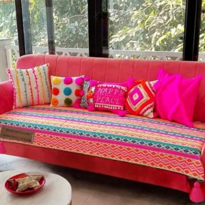 Rainbow U-Shape 9-Seater Sofa Cover