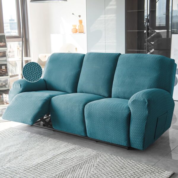 Jacquard Recliner Sofa Cover