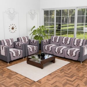 Cotton 5-Seater Sofa Cover Set