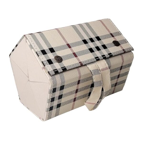 Multi-Slot Sunglass Organizer Box - Tan, Hangable