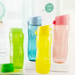 Plastic Water Bottles Set of 2