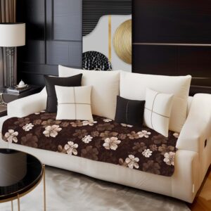 Quilted Velvet Sofa Cover Mat