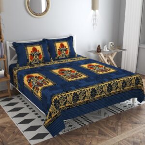 Soft Polar Fleece Bedsheet for Winter - King Size