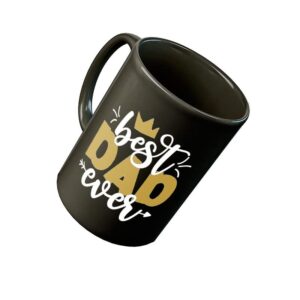Black Mug Gift for Father Celebrate Dad's Day