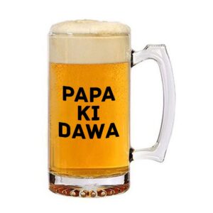 Transparent Beer Mug Gift for Dad from Kids