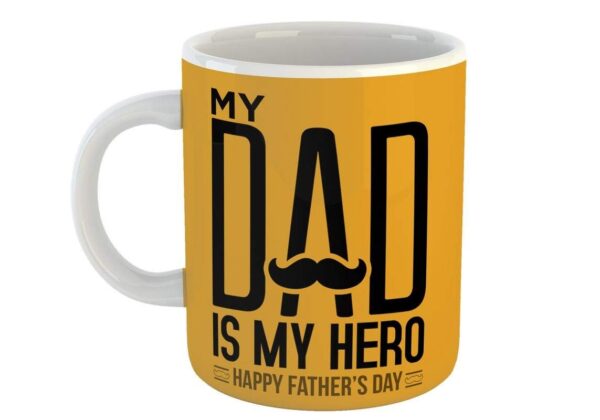 My Dad Hero Mug Gift for Dad or Father in Law
