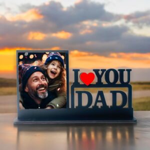 MDF Photo Frame Tabletop Gift for Father from Kids