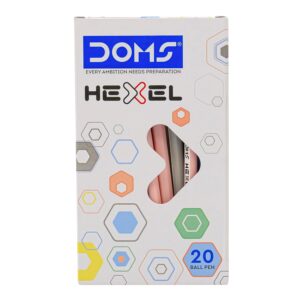 DOMS Hexel Blue Pens Box of 20 Pieces