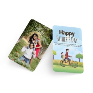 Custom Wallet Card Gift for Dad with Photo
