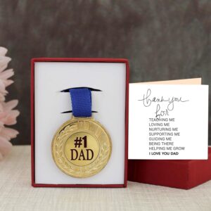 Father's Day Card with Medal Combo from Kids to Dad