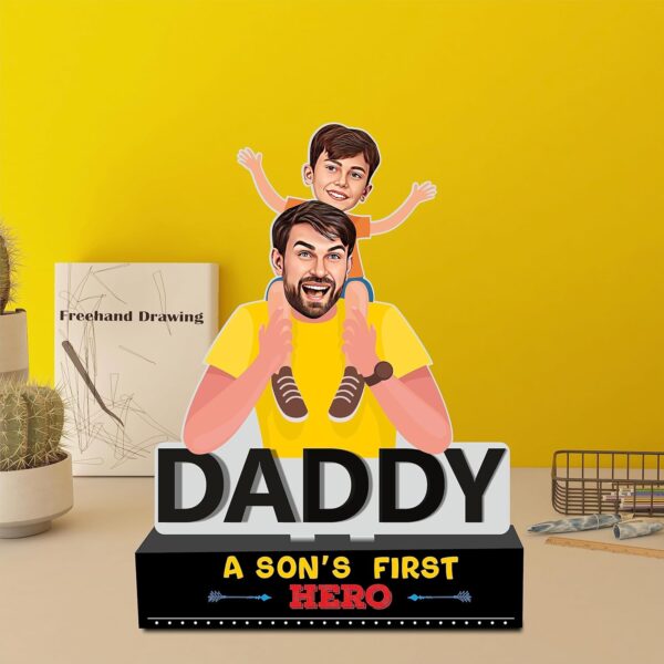 Funny Caricature Gift for Papa or Grandpa