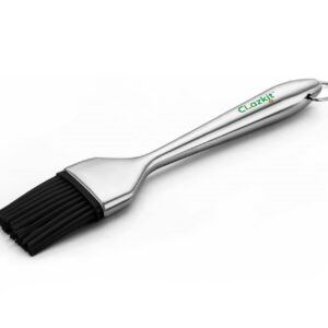 Clazkit Silicone Basting Brush for BBQ & Pastry, Black