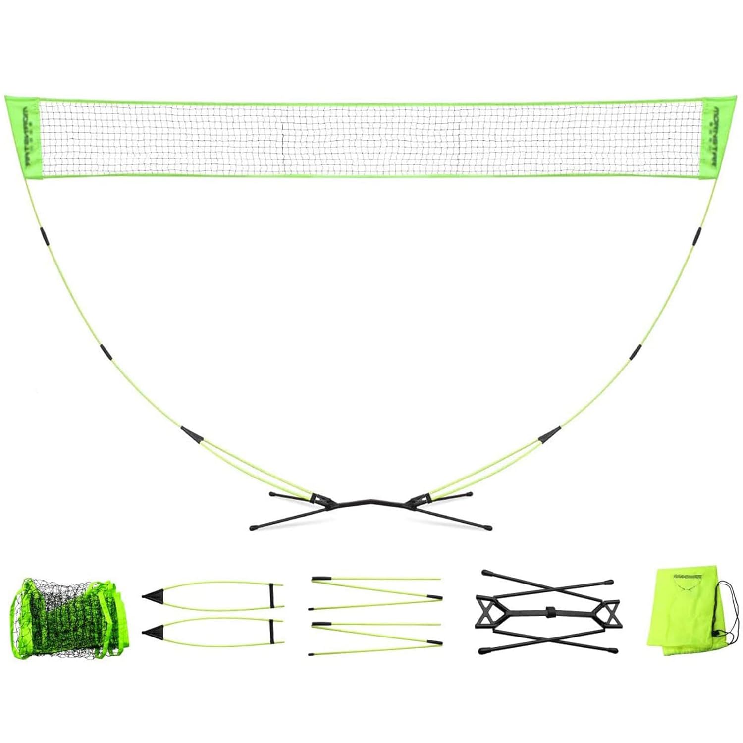 Portable Adjustable 3 Meter Badminton Net for Outdoor Use