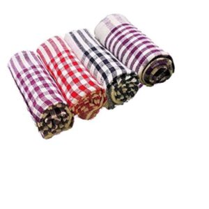 G1 Kitchen Cotton Dish Towels, Set of 4, Wet & Dry Use