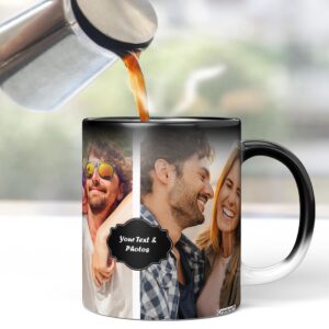 Photo Magic Mug, Fun Personalized Gift for Brother or Sister
