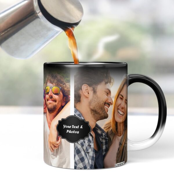 Photo Magic Mug, Fun Personalized Gift for Brother or Sister