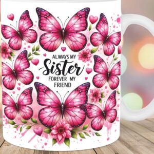 Cute Sister Coffee Mug, Best Gift Idea Under - Rs 100 for Raksha Day