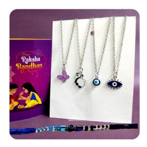 Simple Jewellery Gift for Sister, Small Rakhi Budget Pick