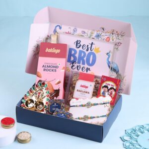 Premium Rakhi Box with Snacks