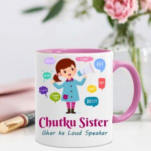 Funny Quote Sister Mug - Great Return Gift from Brother