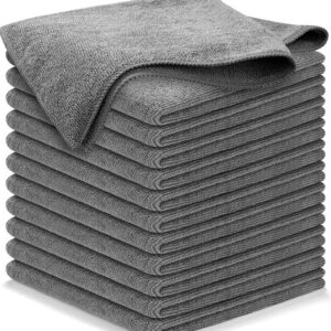 EUFLORIA Lint-Free Microfiber Cloth for Car Detailing, Pack of 4
