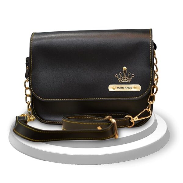 Leather Sling Bag Gift, Stylish Surprise for Girls on Rakhi