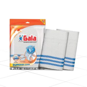 Gala Microfiber Floor Cleaning Cloth for Mopping, 2-Pack
