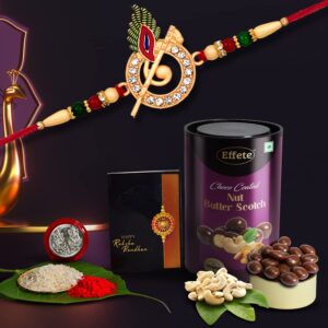 Butterscotch Choco Rakhi Pack - Sweet Gift for Bhaiya