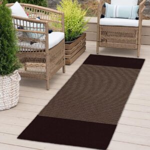 Cotton Rectangular Bedside Runner for Bedroom and Kitchen