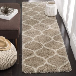 Elegant Shaggy Bedside Runner for Living Room and Bedroom